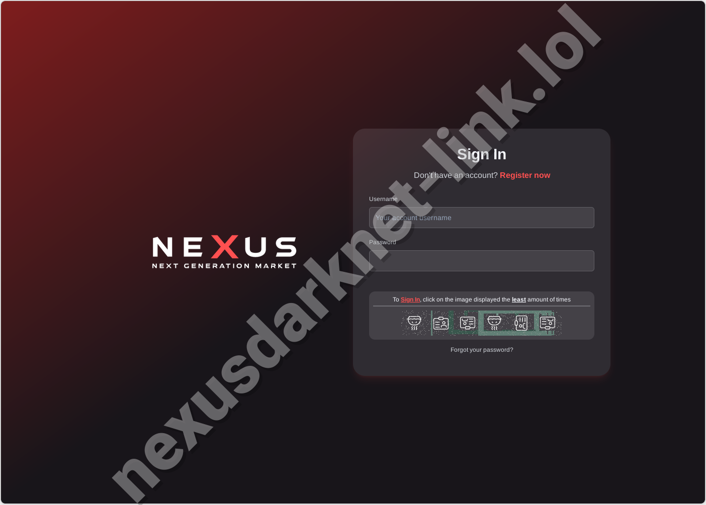 Nexus Market Login Form - Secure Nexus Market Link Access